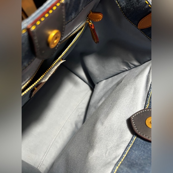 Coach Field Tote 30 Signature Denim - Picture 6 of 10